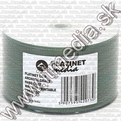 Image of Platinet Pro 52x CD-R *TF Nyomtatható* *Karcálló* 50-es fólia (IT9853)